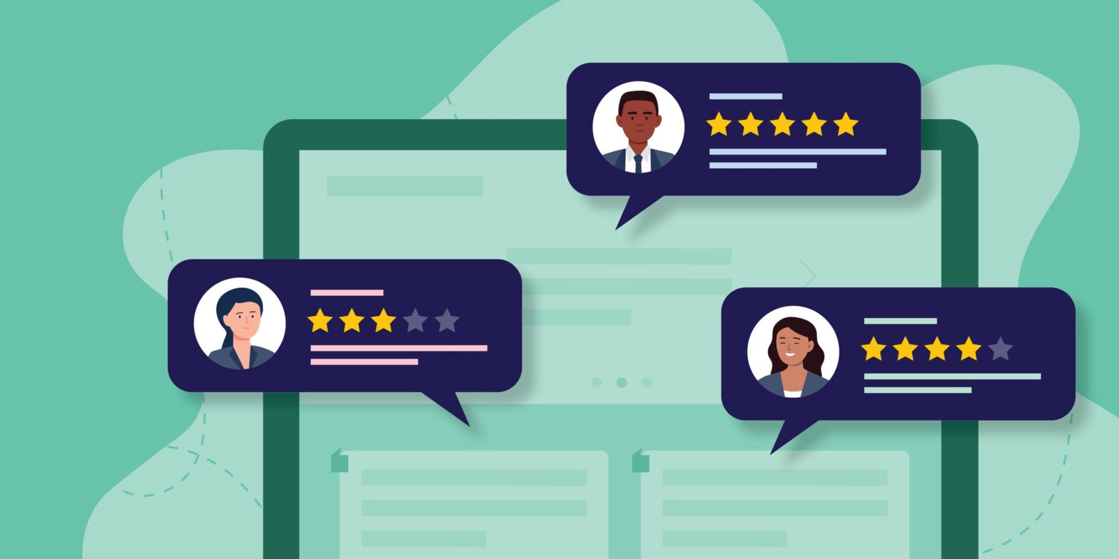 Why is customer feedback important for online businesses?